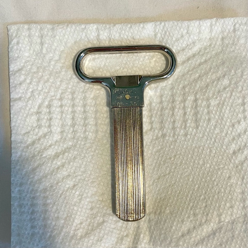 *VINTAGE* Monopol W. Germany Wine Opener/Cork Puller - 2 Pronged - Stainless
